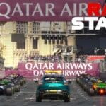 La partenza del gran premio di Baku: foto di F1
