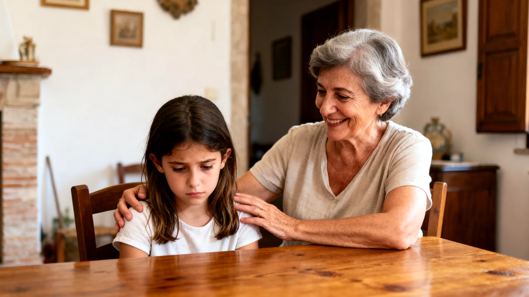 La nonna si accorge che la sua nipotina piccola evita di provare cose nuove, si scoraggia facilmente al minimo errore e spesso dice 'non sono capace' o 'sono stupida'. La nonna vorrebbe aiutarla a credere di più in sé stessa ma non sa come intervenire senza sostituirsi ai genitori o peggiorare la situazione."