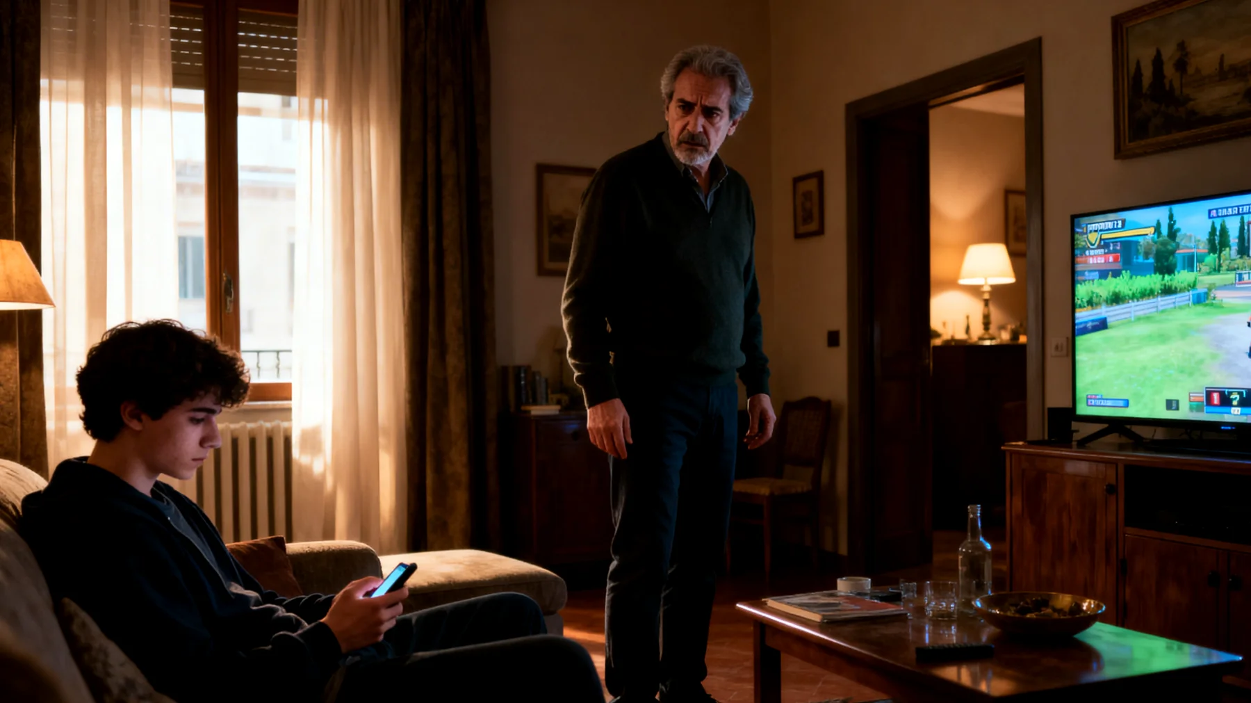 Un padre fatica a gestire il rapporto con il figlio giovane adulto che trascorre la maggior parte del tempo libero davanti agli schermi — smartphone, serie TV e videogiochi — riducendo drasticamente le interazioni familiari, le uscite sociali e le responsabilità quotidiane. Il padre si sente ignorato e si chiede come intervenire senza generare conflitti o allontanare ulteriormente il figlio."