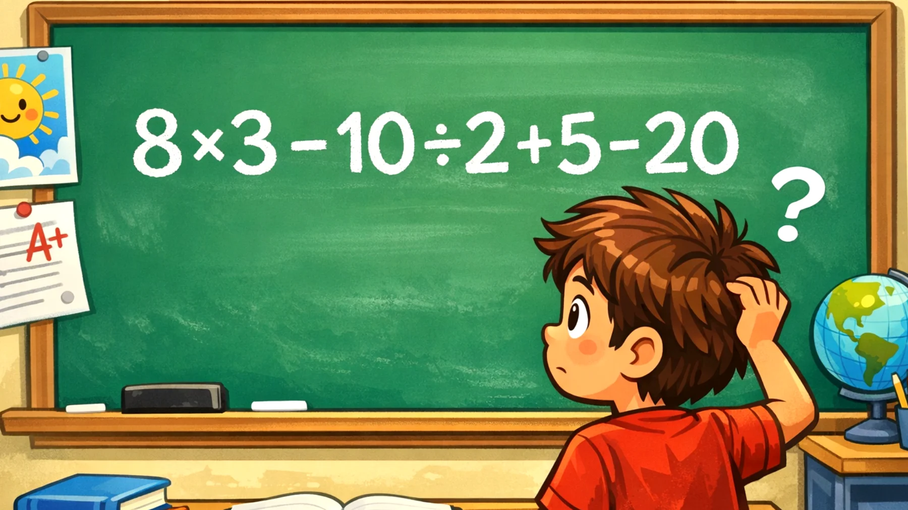 Solo le menti geniali risolvono questo calcolo: il 90% sbaglia, tu riesci?"