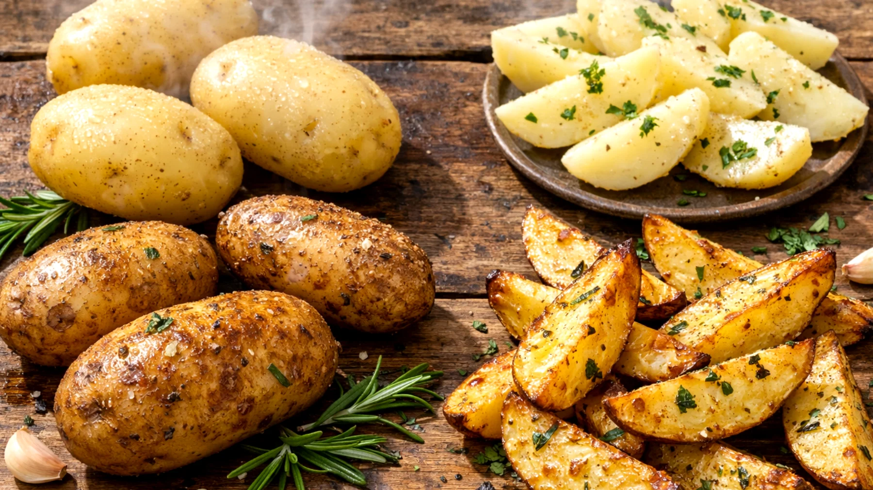 Come preparare le patate se sei a dieta senza rinunciare al gusto e quali metodi di cottura scegliere per ridurre calorie e grassi"